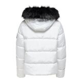 Only Beyaz Kadın Mont Onlmonica Short Puffer Jacket Cc Ot