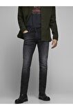Jack Jones Glenn Model Siyah Dar Kesim Kot Pantolon 12162430