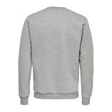 Only&Sons Erkek Sweatshirt Ceres Life Crew Neck 22018683-LGM
