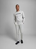 Jack&Jones Açık Gri-Melanj Erkek Eşofman Takımı 12182478
