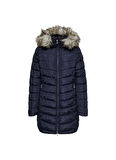 Only Lacivert Kadın Kaban 15183994