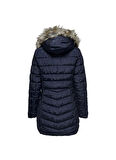 Only Lacivert Kadın Kaban 15183994