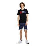 Jack & Jones Erkek Siyah T-Shirt