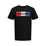 Jack & Jones Erkek Siyah T-Shirt