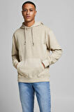 Jack & Jones Erkek Eskitme  Kapüşonlu Sweatshirt - 12174457
