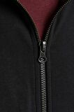 Jack & Jones O Yaka Siyah Erkek Sweatshırt JJEBASIC SWEAT ZIP HOOD NOOS