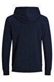 Jack & Jones Erkek Kapşonlu Sweatshirt 12181901