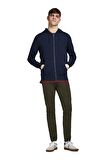 Jack & Jones Erkek Kapşonlu Sweatshirt 12181901
