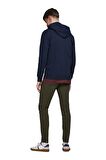 Jack & Jones Erkek Kapşonlu Sweatshirt 12181901