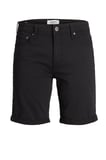 Jack & Jones Regular Fit Düz Siyah Erkek Şort