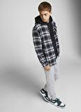 Jack & Jones Slim Fit Açık Gri Erkek Eşofman Altı 12184970_JPSTWILL JJAIR SWEATPANTS