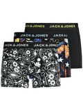 Jack & Jones Erkek 3lü Paket Boxer 12185485