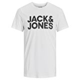 Jack&Jones Erkek Baskılı Tişört Büyük Logo 12151955 SİYAH-L