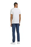 Jack&Jones Erkek Baskılı Tişört Büyük Logo 12151955 SİYAH-L