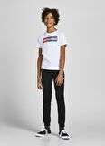 Jack & Jones Siyah Erkek Çocuk Düz Eşofman Altı JPSTWILL JJAIR SWEAT PANTS NOOS JNR
