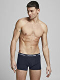 Jack Jones Solıd 10 Lu Paket Erkek Boxer 12189937