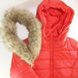 Only Kadın Mont Onldogukan Hood Fur Padded 15231669-GOJ