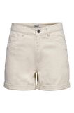 Only Onlvega Krem Kot Şort Mom Shorts - 15230571