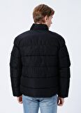 Only & Sons Siyah Erkek Mont ONSMELVIN LIFE QUILTED JACKET OTW V