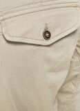 Jack & Jones Dar Paça Krem Erkek Kargo Pantolon 12193754_JPSTPAUL