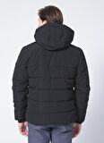 Only & Sons Siyah Erkek Kapüşonlu   Mont 22019598_ONSCAYSON PUFFA OTW