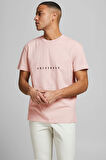 Jack & Jones Erkek İşlemeli Baskı Tshirt -  12176780