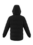 Only & Sons Siyah Erkek Mont ONSMELVIN LIFE HOOD PUFFER JACKET