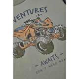 Name it Erkek Çocuk Yeşil Uzun Kollu T-Shirt