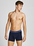 Jack Jones Ian Solıd 3 Lü Paket Erkek Boxer 12198233
