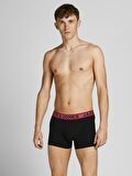 Jack Jones Ian Solıd 3 Lü Paket Erkek Boxer 12198233
