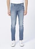 Jack & Jones Düşük Bel Skinny Fit  Erkek Denim Pantolon 12194438_JJIGLENN JJICON JJ 857 50S