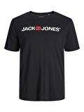 Jack Jones Carp Logo Büyük Beden Erkek Tişört 12184987