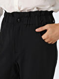 Only Kadın Lastik Bel Siyah Pantolon - 15236129