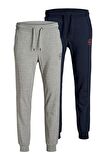 Jack & Jones Erkek İkili Çift Renk Eşofman Altı - 12194049