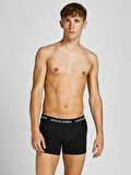 Jack Jones Black 5 Li Paket Erkek Boxer 12167028