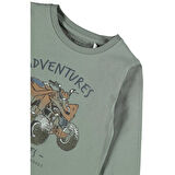 Name it Erkek Çocuk Yeşil Uzun Kollu T-Shirt