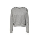 Only Onplounge Ls On Swt Noos Kadın Sweatshirt 15230217-Grey