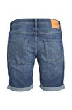 Jack & Jones Rick Original Shorts Erkek Mavi Kot Şort 12201626-07