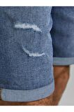 Jack & Jones Rick Original Shorts Erkek Mavi Kot Şort 12201626-07