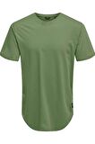 Only & Sons Longy Tee Noos Oil Green - 22002973