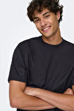 ONSFRED LIFE RLX SS TEE NOOS SİYAH