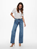 Only Onljuicy HW Wide Leg REA365 Noos Kadın Jean Pantolon