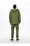 Only & Sons Yeşil Erkek Mont 22022654_ONSJAYDEN PARKA OTW VD