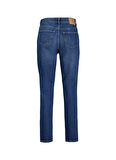 JJXX Yüksek Bel Mom Fit Lacivert Kadın Pantolon 12203837