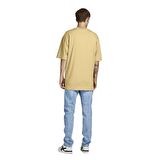 Jack & Jones Bisiklet Yaka Baskılı Kahve Erkek T-Shirt 12185628_JORBRINK TEE SS CREW NECK