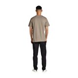 Jack & Jones O Yaka Regular Fit Baskılı Kahve Erkek T-Shirt - 12205957_Jorjungle Script Tee