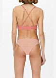 Only Kırmızı Kadın Bikini Üst ONLKITTY TRIANGLE BIKINI TOP