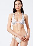 Only Pembe Kadın Bikini Üst ONLANDREA RUFFLE TIE  TOP