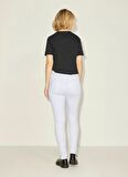 JJXX  Skinny Fit Beyaz Kadın Denim Pantolon JXVIENNA SKINNY HW NS1010