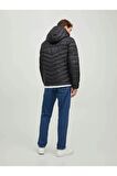 Jack & Jones Erkek Şişme Kapüşonlu Mont - 12211785